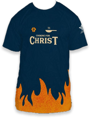 Cooking For Christ Men's T-shirt