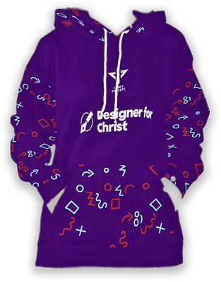 Designer For Christ Female Hoodie